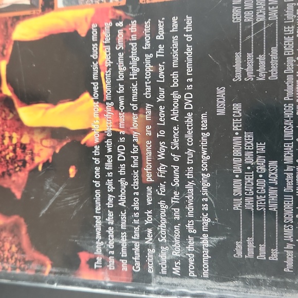 Simon and Garfunkel: The Concert in Central Park DVD Factory Sealed VTG 2003 - Picture 4 of 10